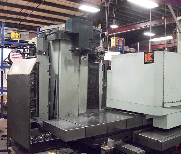 4" Kuraki KBM-11A cnc Horizontal Boring Mill for sale