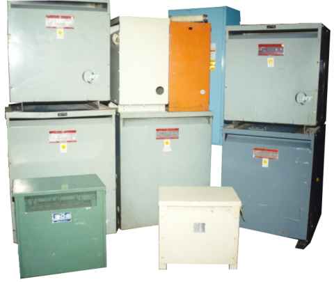 51 KVA GENERAL ELECTRIC 3 PHASE 60 CYCLE DRIVE ISOLATION TRANSFORMER FOR SALE