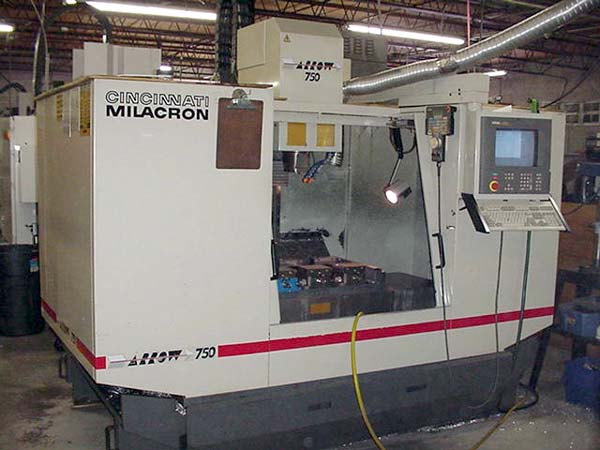 Cincinnati Arrow 750 Vertical Machining Center - K11776