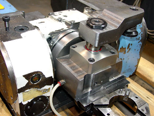 4.33" Kitagawa TT120 4th and 5th Axis CNC Rotary Table, Kitagawa TT120 CNC Rotary Table, Used Kitagawa 4th and 5th axis CNC Rotary Table For Sale, used 4th and 5th Axis CNC Indexer for Sale, Used CNC Rotary Table Indexer for sale