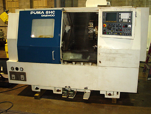 Daewoo Puma 8 HC For Sale, used CNC Lathe, CNC Lathe, CNC Turning