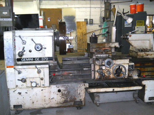 18" / 24" x 120" Gemini Gap Bed Heavy Duty Lathe