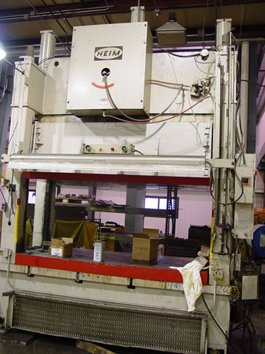 300 Ton Heim Straight Side Press For Sale