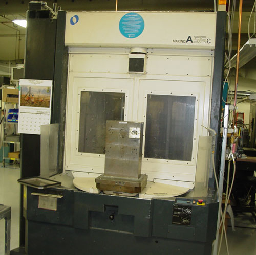 Makino A-55E Horizontal Machining Center For Sale CNC Horizontal Mill