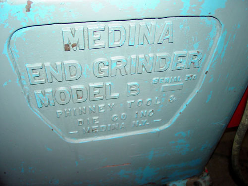 MEDINA MODEL B FOR SALE END GRINDER