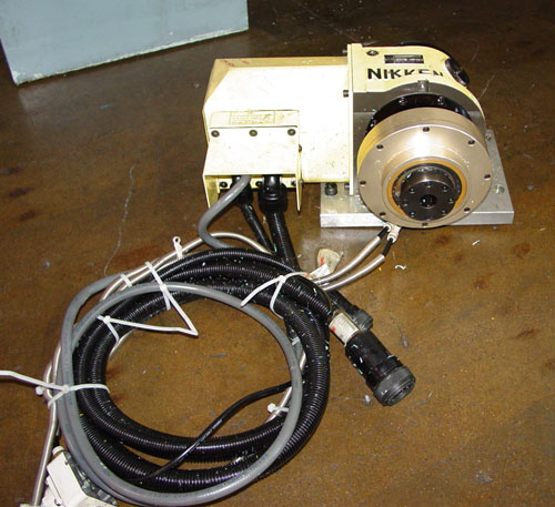 NIKKEN CNC Z105FA 4TH AXIS ROTARY TABLE For Sale