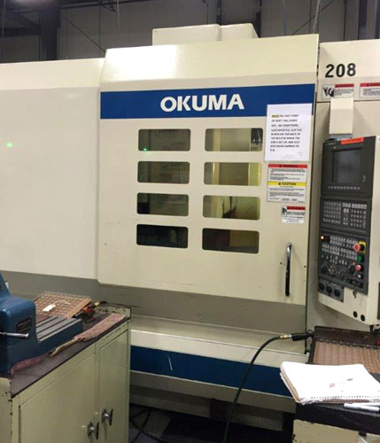 Okuma MC-V4020 5-Axis  For Sale, Used CNC Mill, CNC Vertical  Machining Center