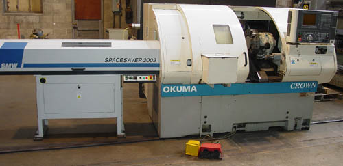 Okuma Crown For Sale, used CNC Lathe, CNC Lathe, CNC turning