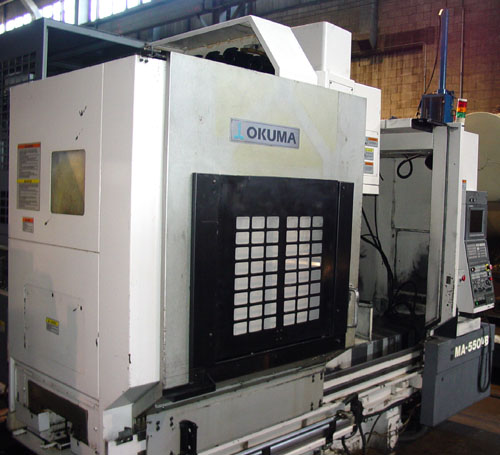 Okuma MA-550VB  For Sale, Used CNC Mill, CNC Vertical Machining Center