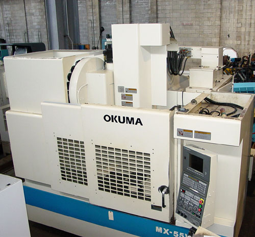 Okuma MX-55VB 4-Axis For Sale, Used CNC Mill, CNC Vertical  Machining Center