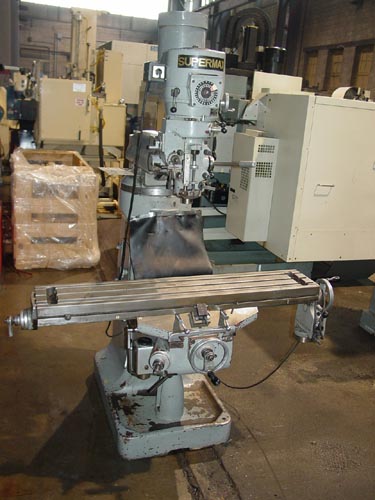 Supermax YC 1-1/2 VS Vertical Mill - P11676