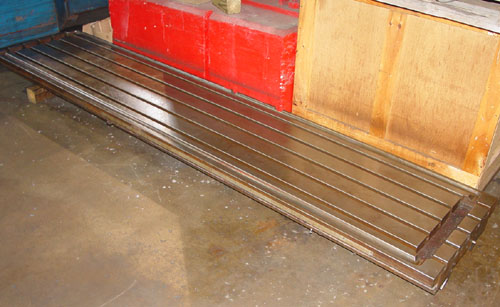 24-3/4" x 120" T-Slotted Table from Milling Machine For Sale