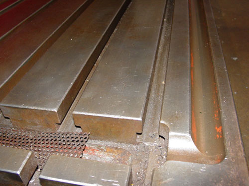 24-3/4" x 120" T-Slotted Table from Milling Machine For Sale