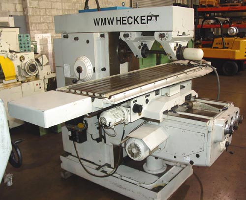 WMW HECKERT FOR SALE FW 450x1800 PLAIN HORIZONTAL MILL