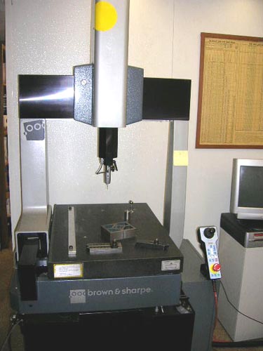BROWN & SHARPE FOR SALE DCC GAGE 454 COORDINATE MEASURING MACHINE