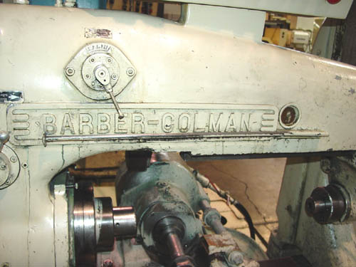 14-15 BARBER COLMAN FOR SALE GEAR HOBBER - P11923