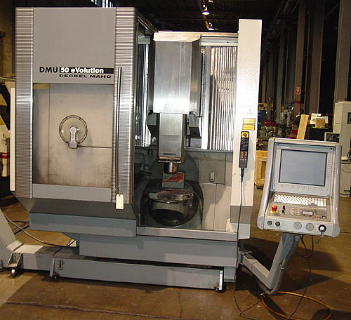 Deckel Maho DMU-50 5-Axis  For Sale, Used CNC Mill, CNC Vertical  Machining Center