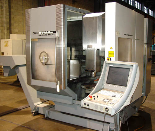 Deckel Maho DMU-50 5-Axis  For Sale, Used CNC Mill, CNC Vertical  Machining Center