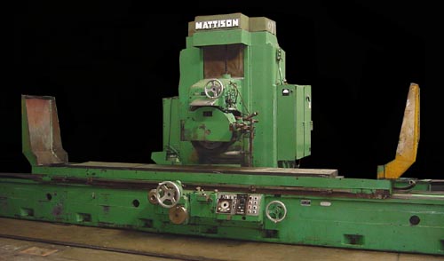 24" X 168" Mattison Heavy Duty Surface Grinder - G11050