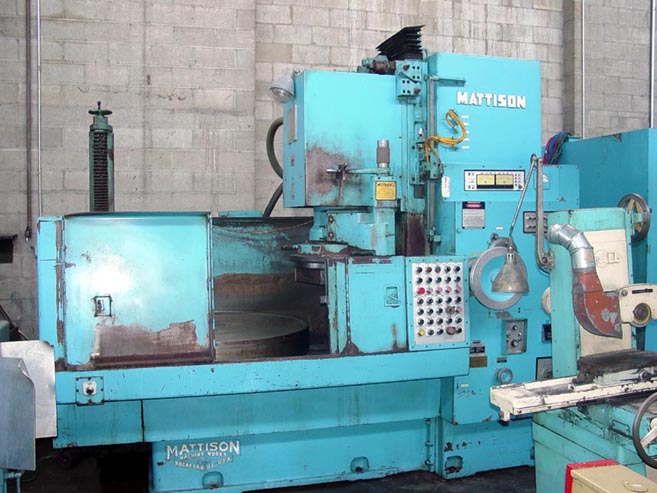 48" Mattison Rotary Surface Grinder - K11395