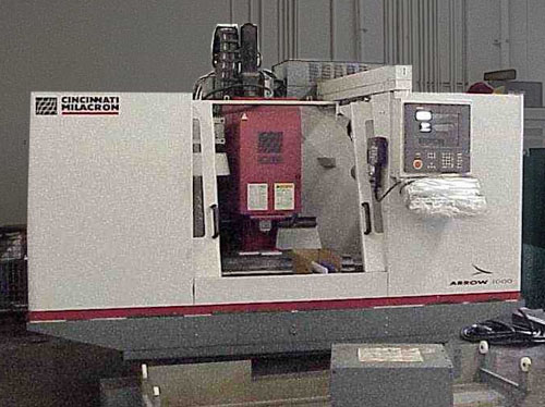 cincinnati arrow 100 vertical machining center - K11722