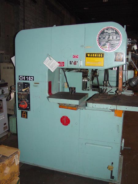 36" Doall Vertical Band Saw