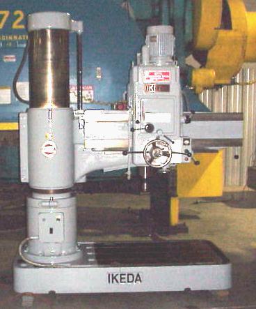 4' 13" Ikeda Radial Drill - K11897