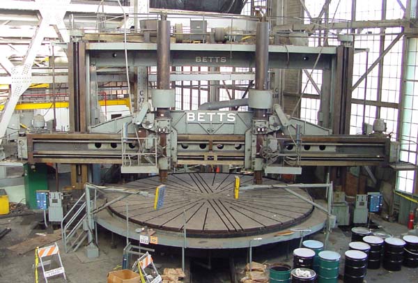24' Betts Vertical Boring Mill - K11905