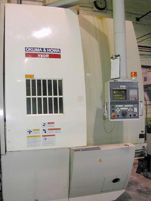 Okuma Howa V80R Vertical Lathe - k11939