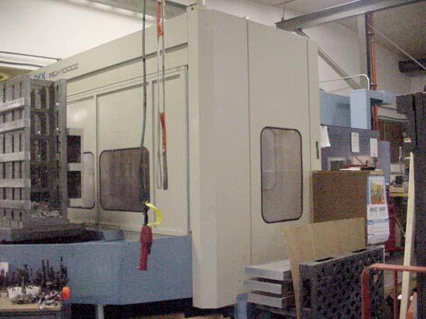 okk CNC horizontal machining center