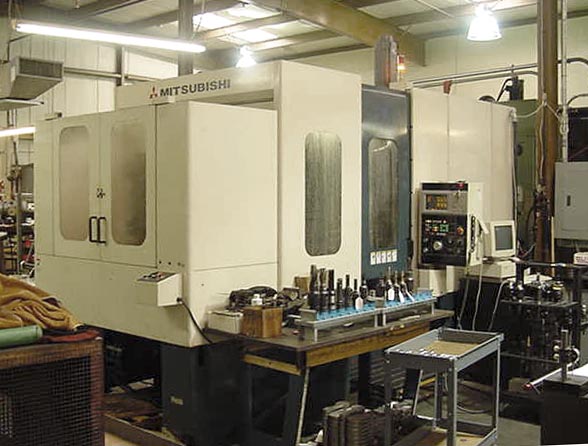 MITSUBISHI MF-4B CNC HORIZONTAL MACHINING CENTER