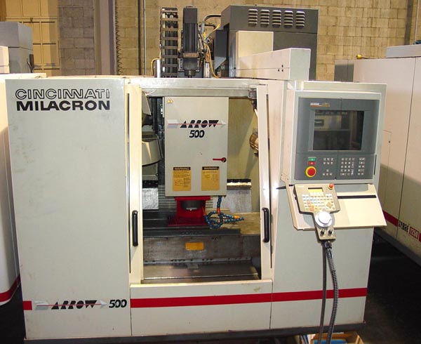 Cincinnati Arrow 500 Vertical Machining Center