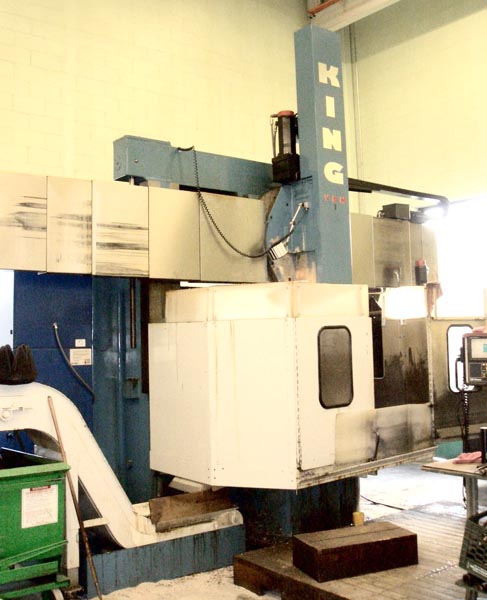 62" King Vertical Boring Mill