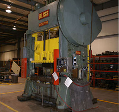 250 Ton Bliss Straight Side Press