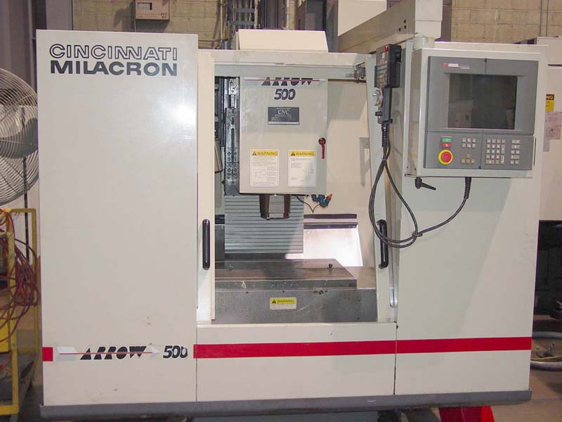 Cincinnati Arrow 500 Vertical Machining Center