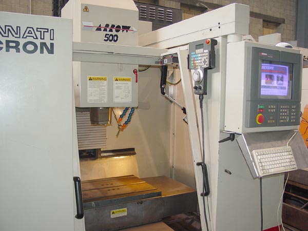 Cincinnati Arrow 500 Vertical Machining Center