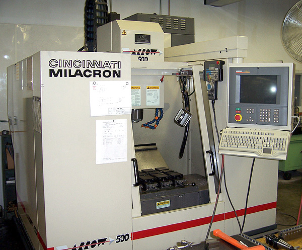 Cincinnati Arrow 500 Vertical Machining Center
