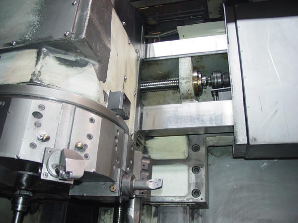 25" Daewoo V15-2sp Vertical Twin Spindle CNC Turning Center