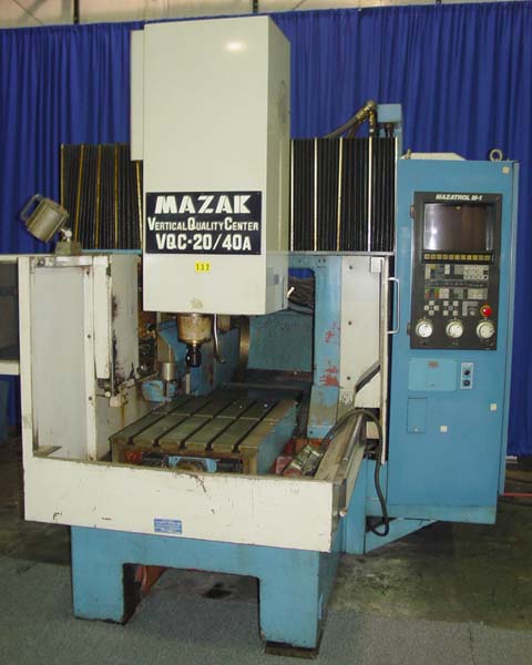 Mazak vertical machining center