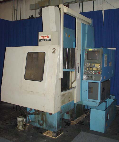 MazakVQC-15/40 vertical machining center