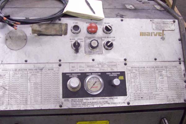 MODEL 15 MARVEL FOR SALE HEAVY DUTY HORIZONTAL BAND SAW