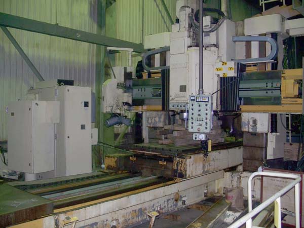 OKUMA MCVA1630 FOR SALE DOUBLE COLUMN CNC MILL TWIN PALLET VERTICAL MACHINING CENTER