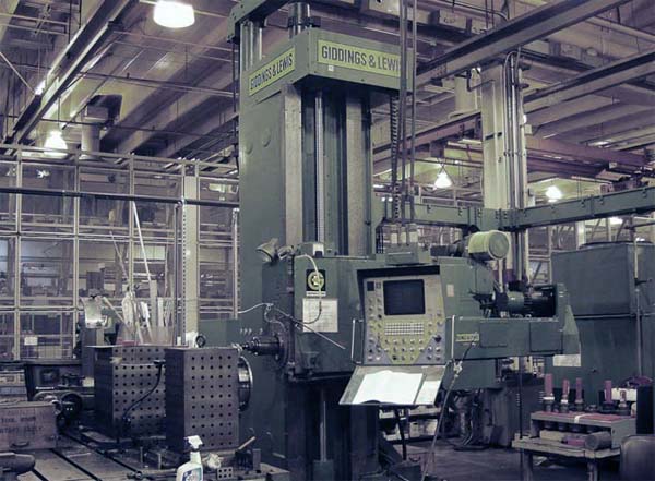 Giddings & Lewis Boring Mill
