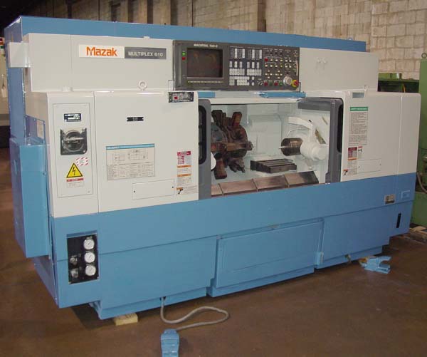 Mazak 610 Multiplex FOR SALE Twin Spindle CNC Lathe with Live Tooling CNC Turing Center