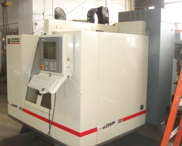 Cincinnati Arrow 500 vertical machining center