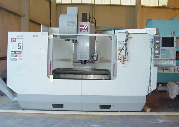 Haas VF-5 For Sale CNC Mill Used CNC Mill CNC VERTICAL MACHINING CENTER