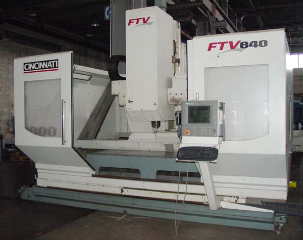 CINCINNATI FTV FOR SALE CNC 
MILL USED CNC MILL VERTICAL MACHINING CENTER