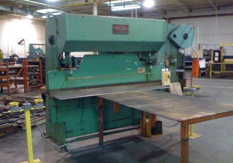 55 Ton Chicago D & K FOR SALE Mechanical Press Brake
