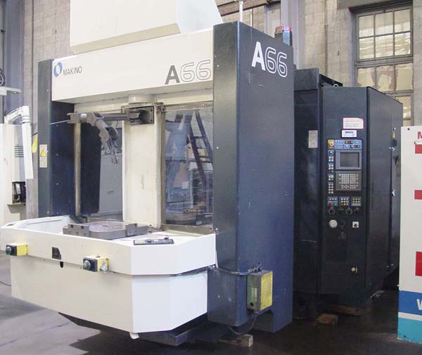 MAKINO A66 FOR SALE CNC MILL USED CNC MILL CNC HORIZONTAL MACHINING CENTER