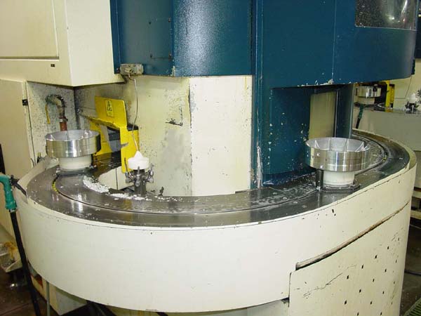 HARDINGE EMAG VL-5 FOR SALE Used CNC LATHE CNC LATHE CNC INVERTED SPINDLE VERTICAL TURNING CENTER